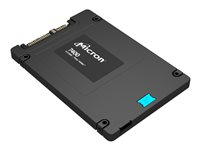 Micron 7400 PRO - SSD - 7.68 To - interne - 2.5" - U.3 PCIe 4.0 (NVMe) MTFDKCB7T6TDZ-1AZ1ZABYYR